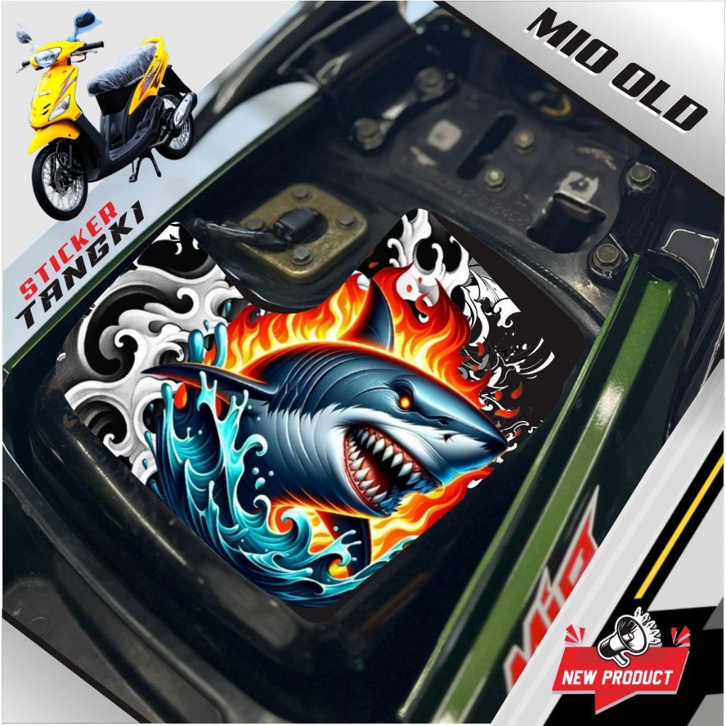 Jual STICKER STICKER VARIASI TANGKI ALL MIO OLD | Shopee Indonesia