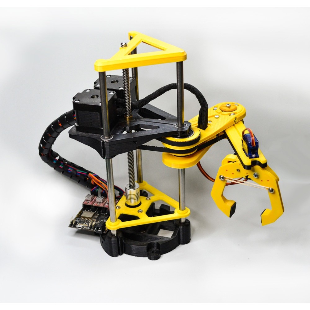Jual Scara Robotic Arm with Stepper Motor Controller Maker Open Source ...