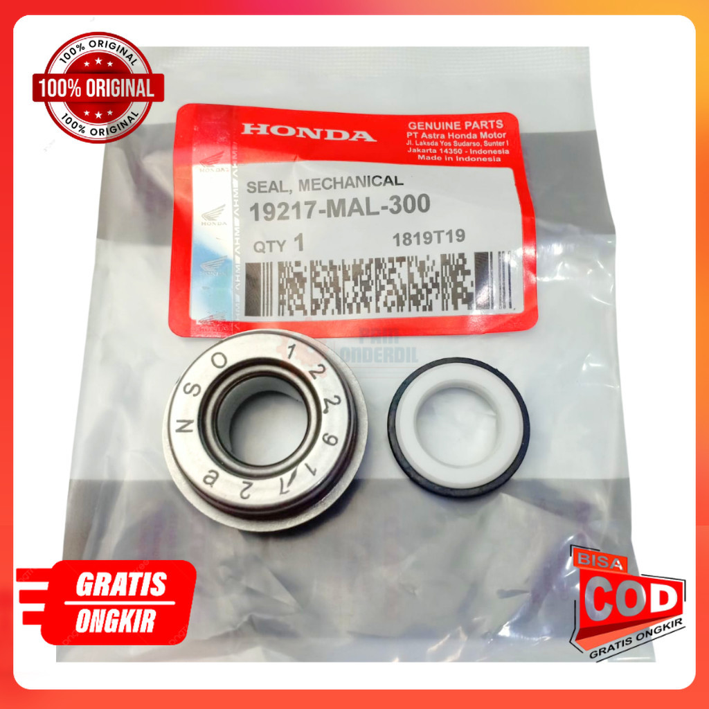 Jual seal water pump vario 125 seal radiator vario lama - seal pompa ...