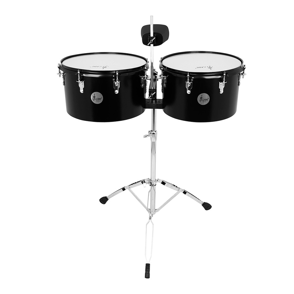 Jual SLADE Timbales Drum Set 13 & 14 Timbale Set with Cowbell Outstanng ...