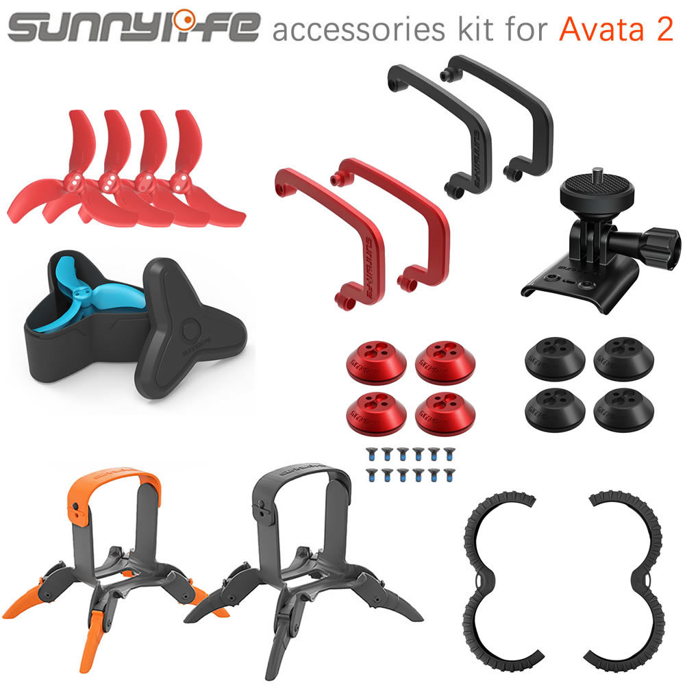 Jual Accessories Kit for DJI AVATA 2 Motor Cover Lanng Gear Propeller ...