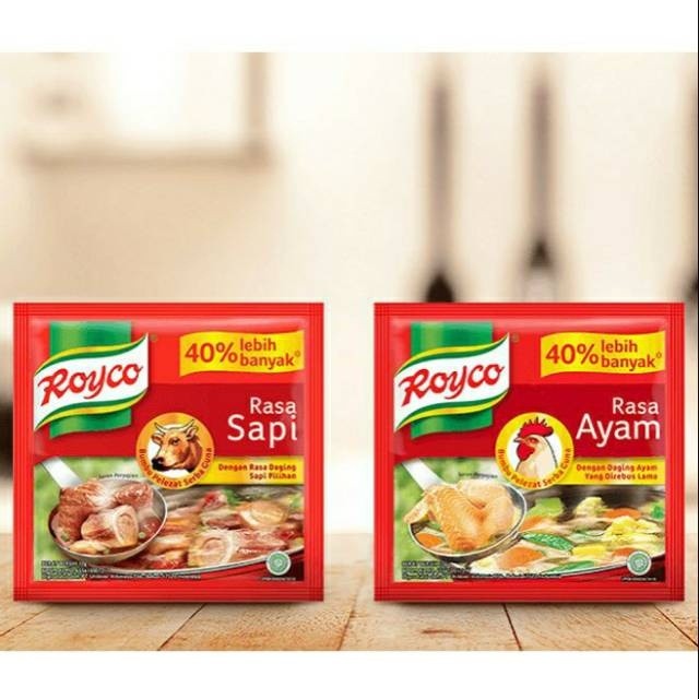 Jual BUMBU PENYEDAP RASA ROYCO SPESIAL RENCENG 24 x 8gr KALDU RASA SAPI ...