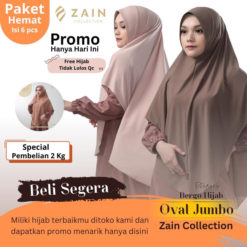 Jual Zain - Paket Usaha Hijab Syari Oval Jumbo Jersey Korea Premium ...