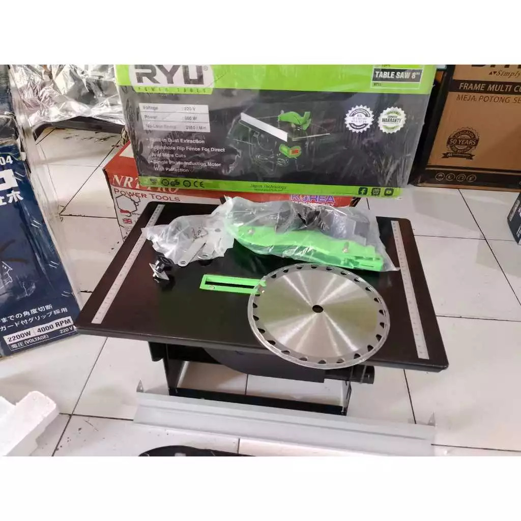 Jual Mesin Table Saw RYU RTS 8 | Shopee Indonesia