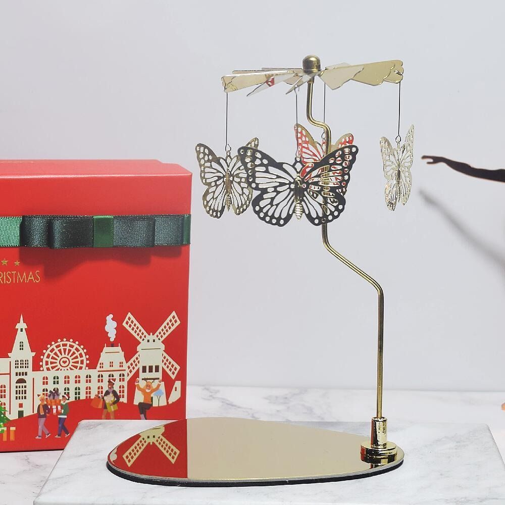 Jual Candle Rotary Holder Carousel Candle Spinner Spinning Candle ...