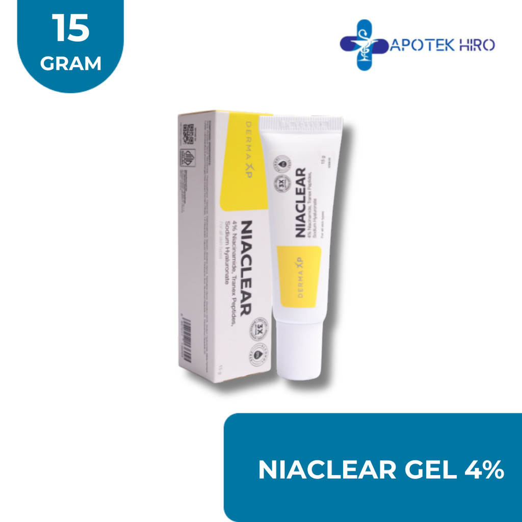 Jual DERMA XP NIACLEAR GEL 4% 15 GRAM | Shopee Indonesia