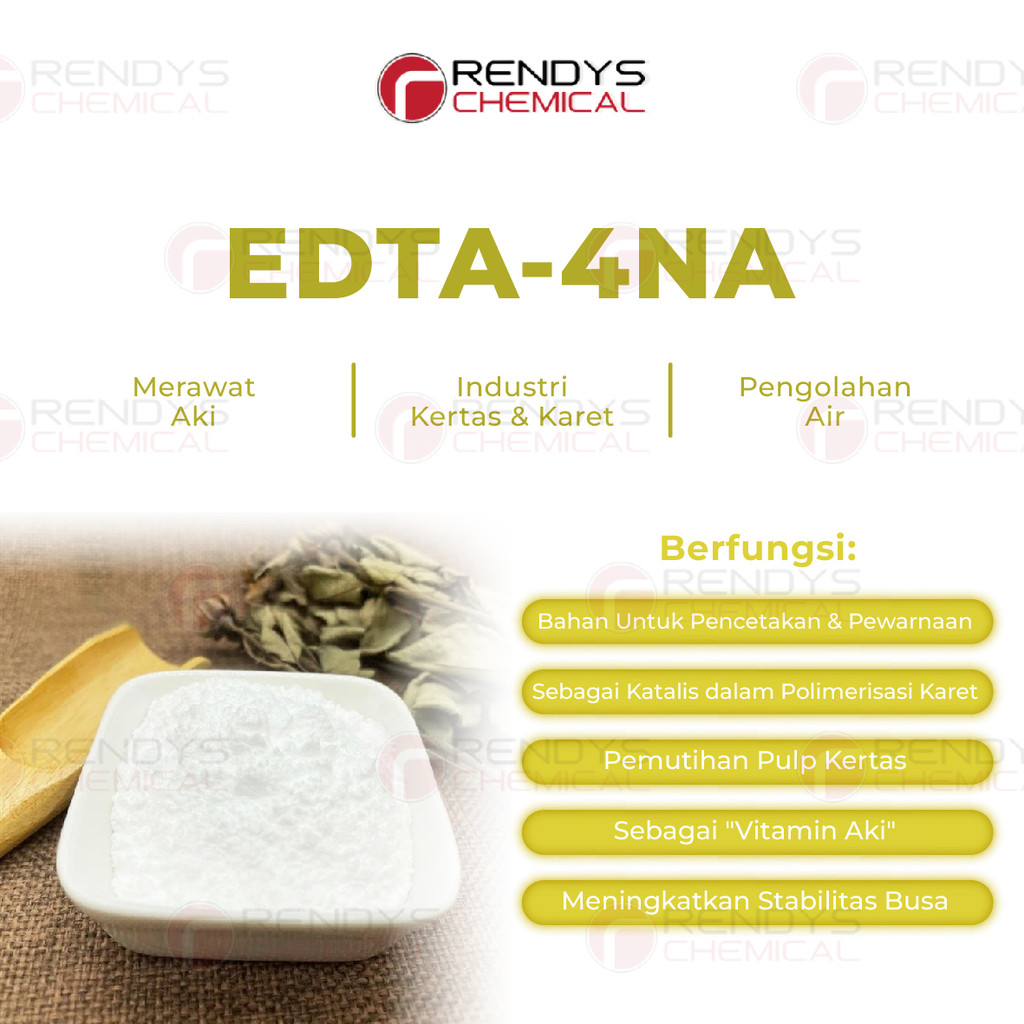 Jual EDTA Teknis / EDTA-4Na / Vitamin Aki / BASF : TRILON-B - 500 gr ...