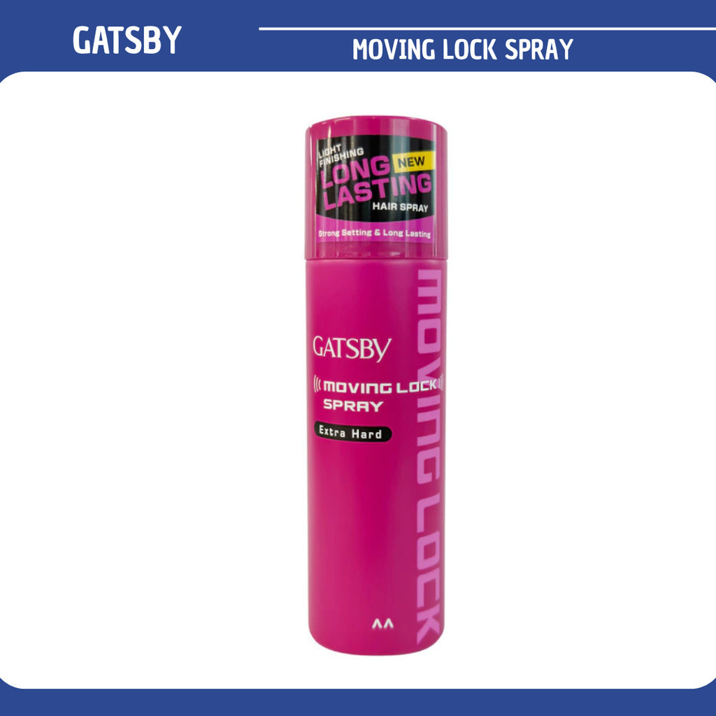 Jual Gatsby Moving Lock Spray Extra Hard 170g/Spray Rambut | Shopee ...