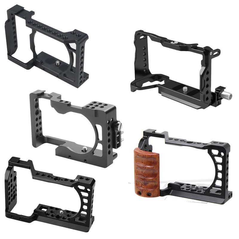Jual Full Cage Top Camera Cage Rig Stabilizer for Sony A6700/A6600 ...