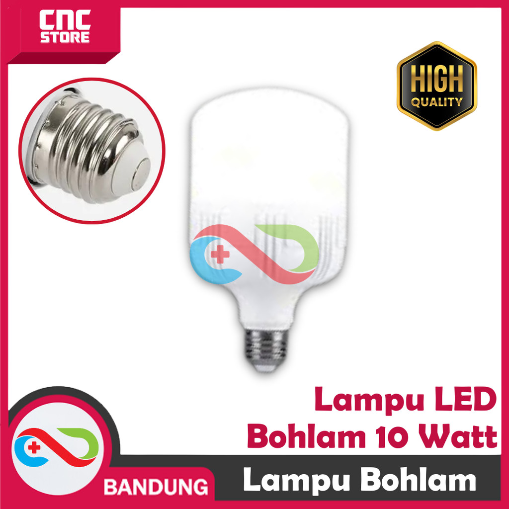 Jual Lampu Bohlam LED Jumbo 10W 10Watt – Super Terang, Hemat Listrik ...