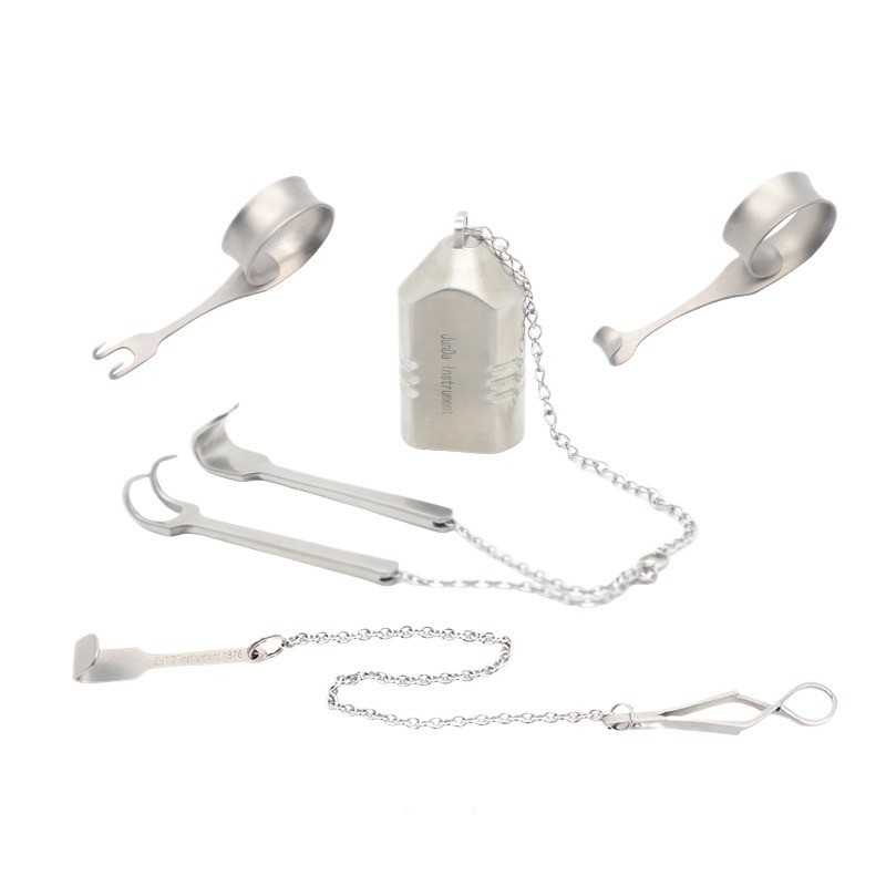 Jual Stainless Steel Ring Eyelid Retractor Surgical Instruments kit ...