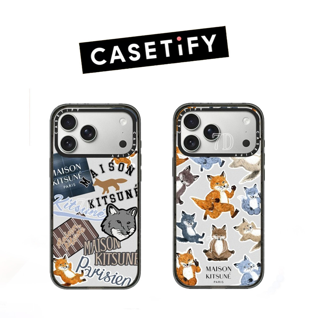Jual Drop Proof CASETIFY MagSafe Maison Kitsune Fox Sticker