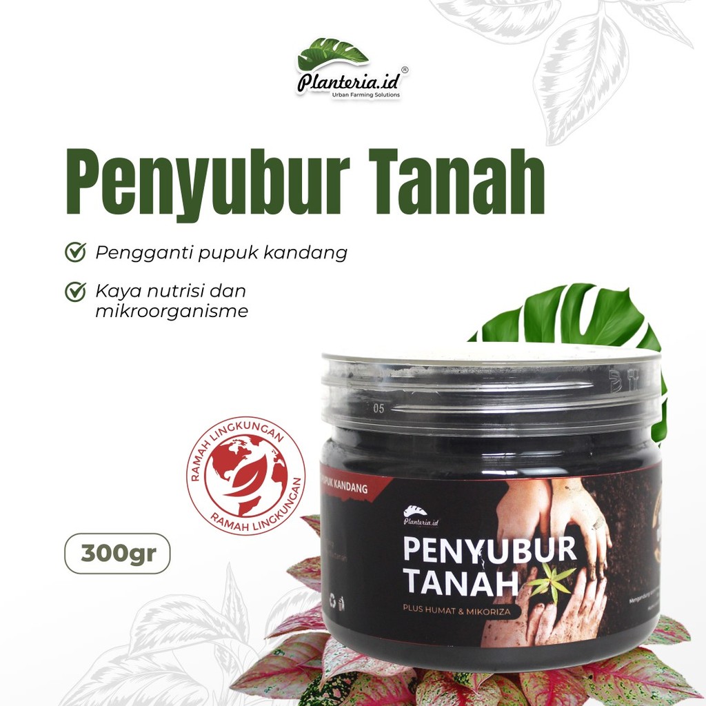 PLANTERIA - Soil Conditioner Asam Humat Pembenah Tanah 300 gram