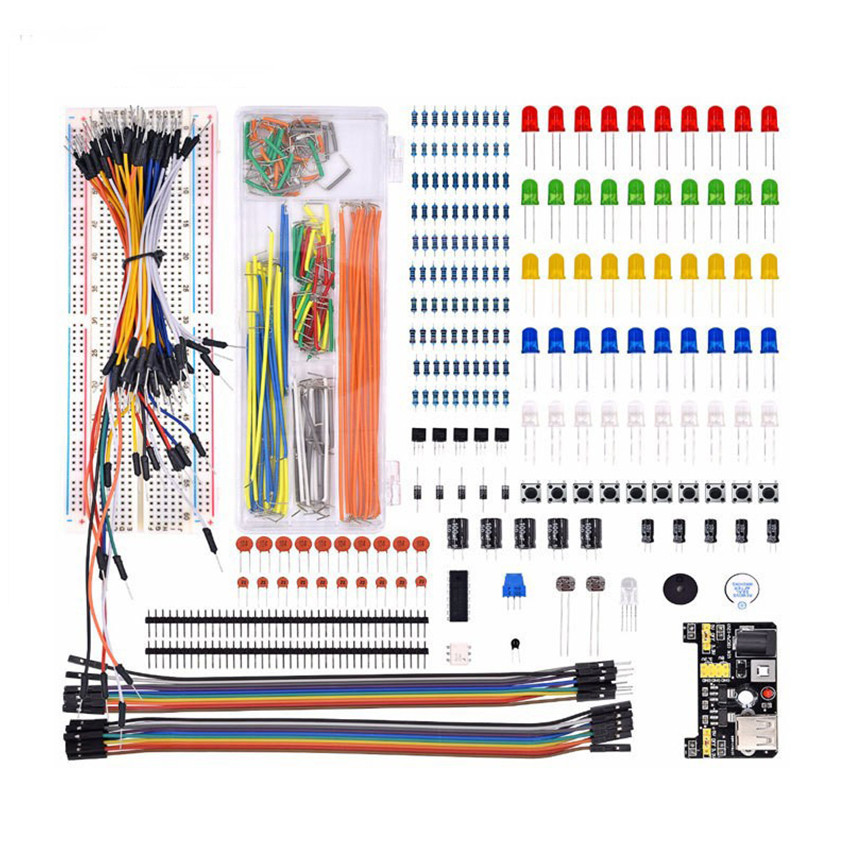 Jual Arduino Uno R3 Kit Pemula Lengkap 30+ Komponen + DVD Tutorial ...