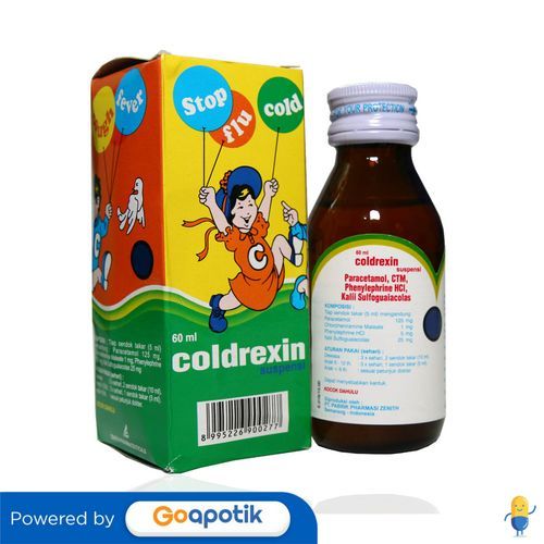 Jual Coldrexin Syrup Isi 60 Ml Botol | Shopee Indonesia
