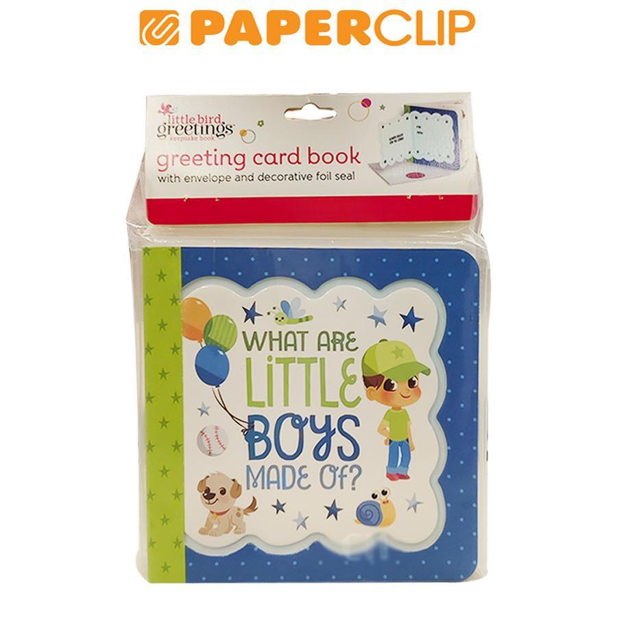 Jual WHAT ARE LITTLE BOYS MADE OF? (GREETING CARD BOOK) | Shopee Indonesia