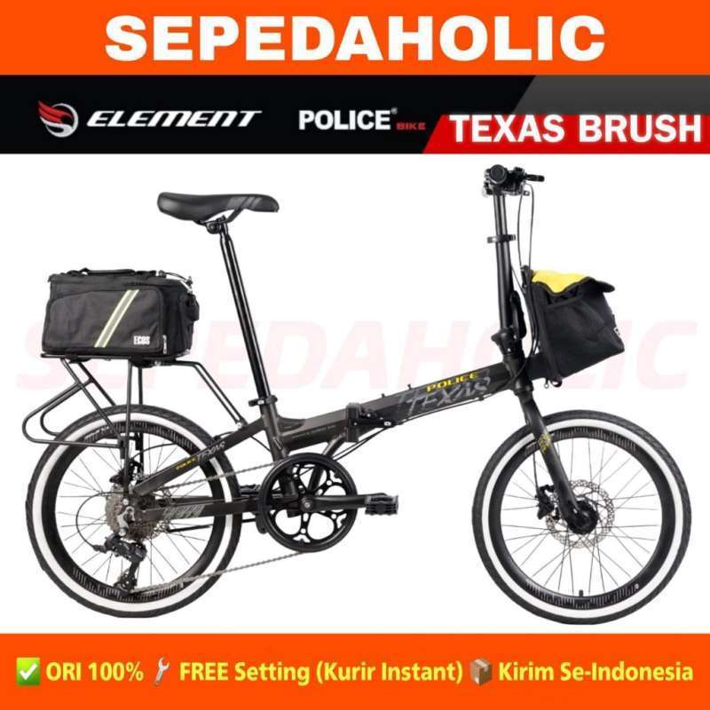 Jual Sepeda Lipat ELEMENT POLICE TEXAS BRUSH Ukuran 20 Inch Alloy 9 ...