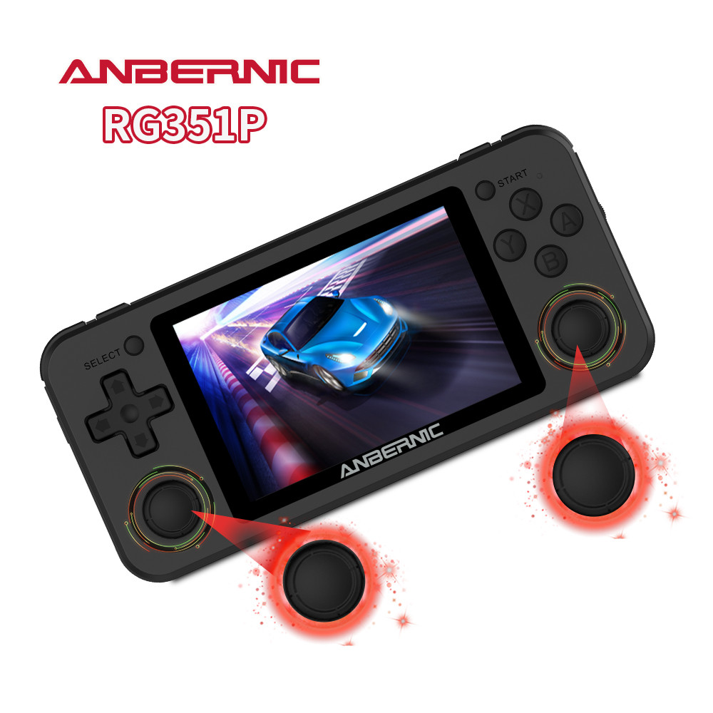 Jual ANBERNIC RG351P Retro Video Game Console 3.5‘’ IPS Screen RK3326 ...