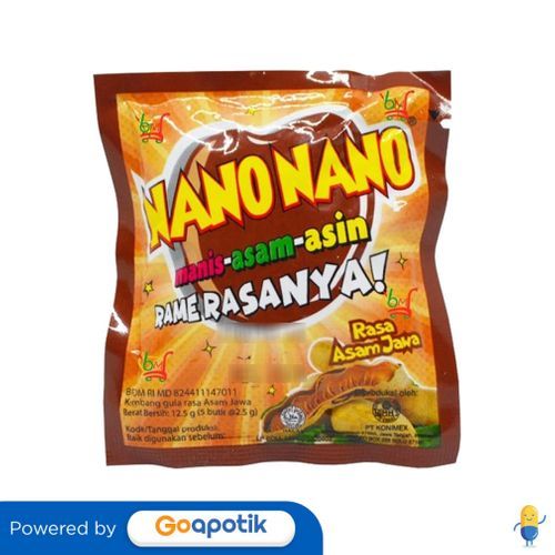 Jual Nano-Nano Rasa Asam Jawa Pack 12.5 Gram | Shopee Indonesia