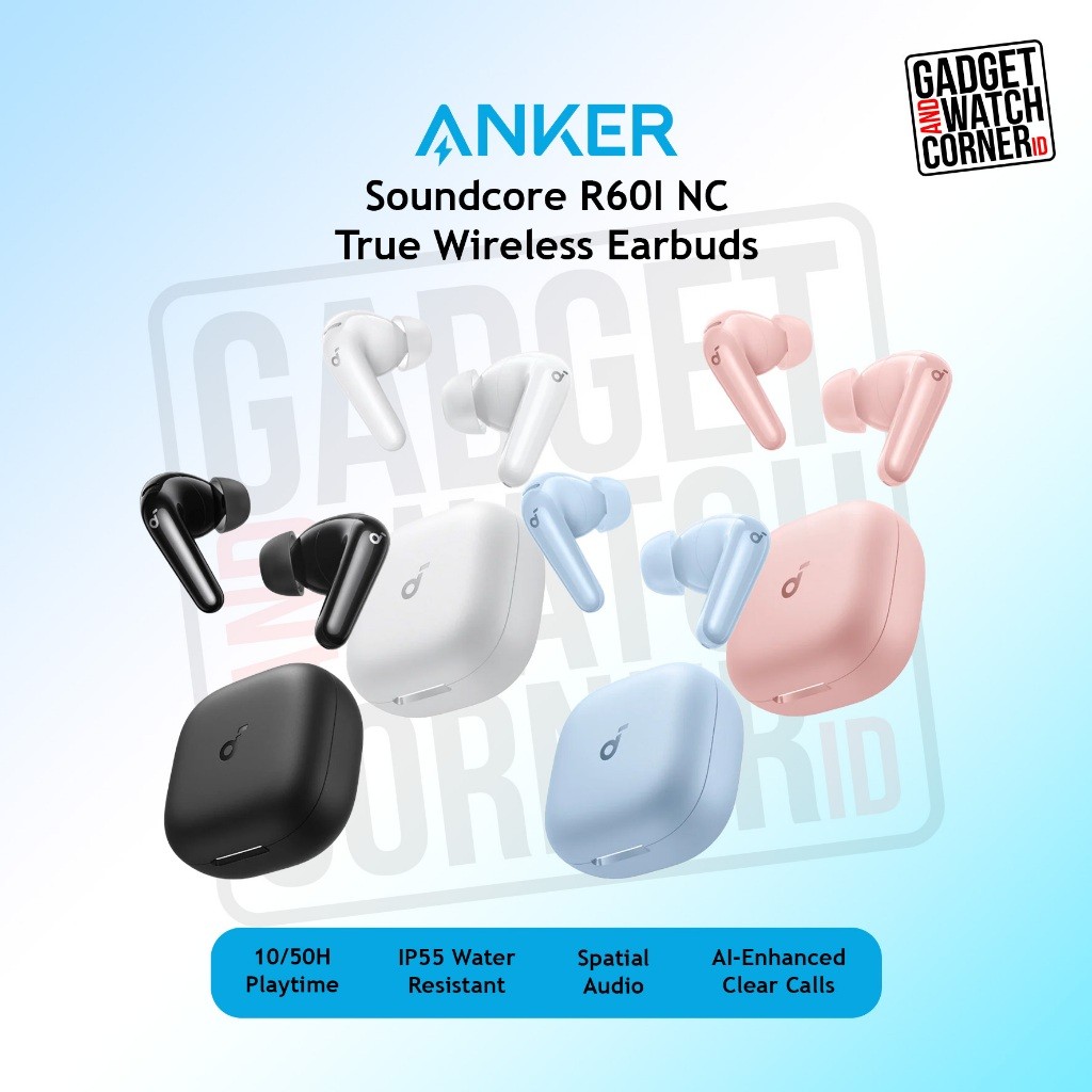 Jual Soundcore R60i NC Wireless Earbuds -52dB ANC Hi-Res Clarify Sound ...