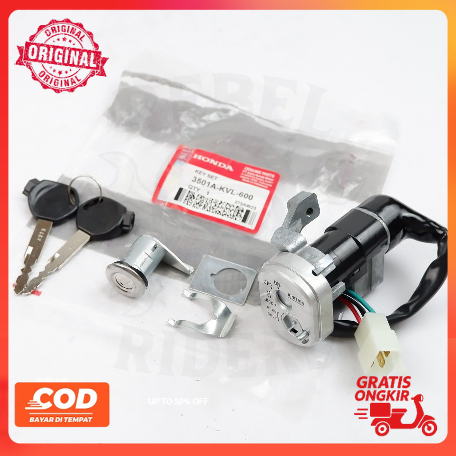 Jual Kunci Kontak Motor Honda Supra X 125 FI - KVL original part motor ...