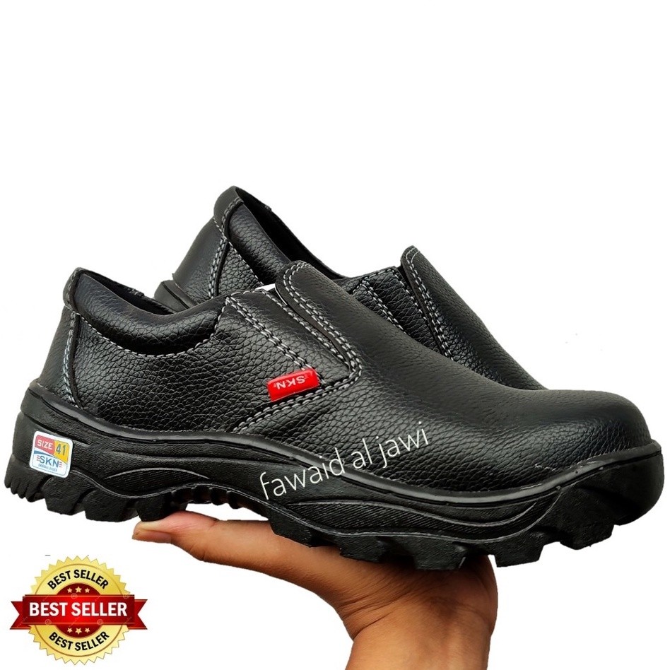Jual 1W Sepatu Safety Slip On Kitchen Dapur Pom Restoran Mekanik ...