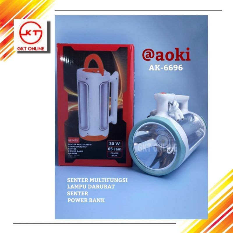 Jual KIOSBERTHA OS Senter Lampu Emergency AK-6696 / Senter Lampu ...