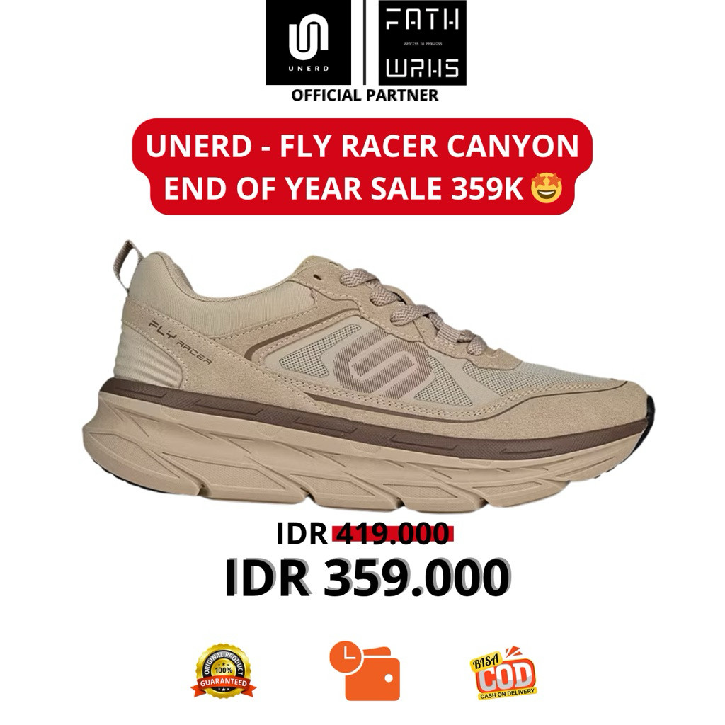 Jual Sepatu UNERD PERFORMANCE Original - FLY RACER CANYON | Walking ...
