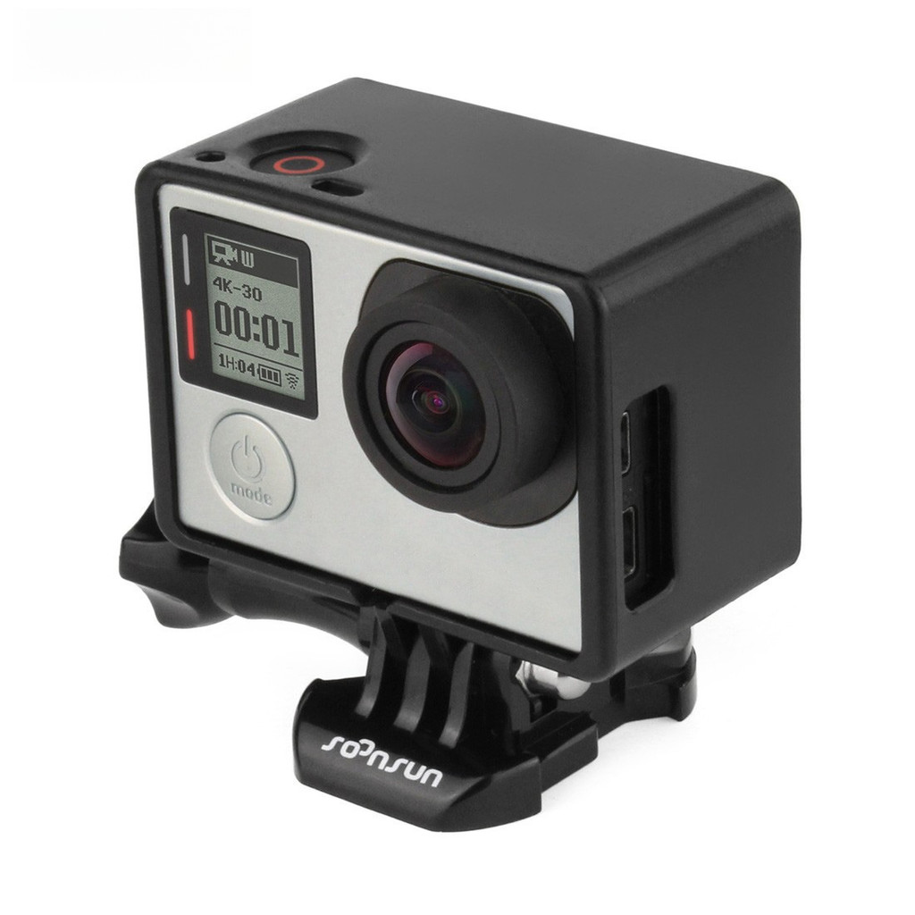 Microfone Externo + Cabo Adaptador e Adesivo GoPro Hero 3,3 +,4 no