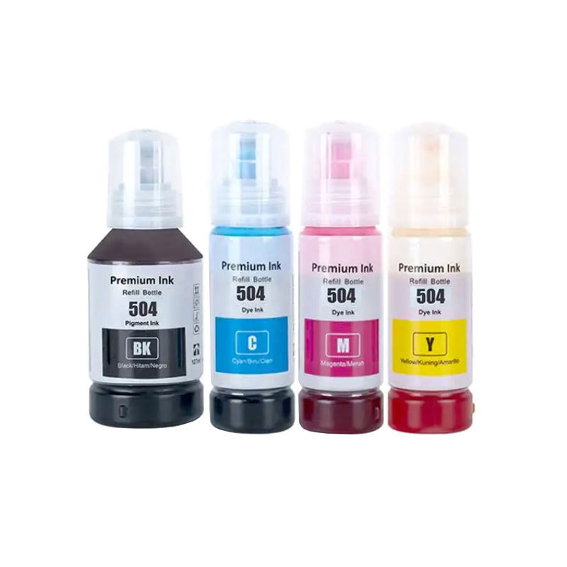 Jual 504 T504 Premium Refill Ink for Epson 504 T504 EcoTank L4150 L4160 ...