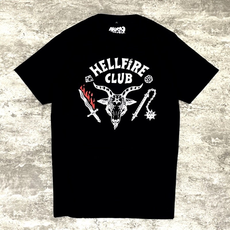 Jual (COD) Hellfire 666 Club Tshirt - Black | Kaos Baju Hellfire Club ...