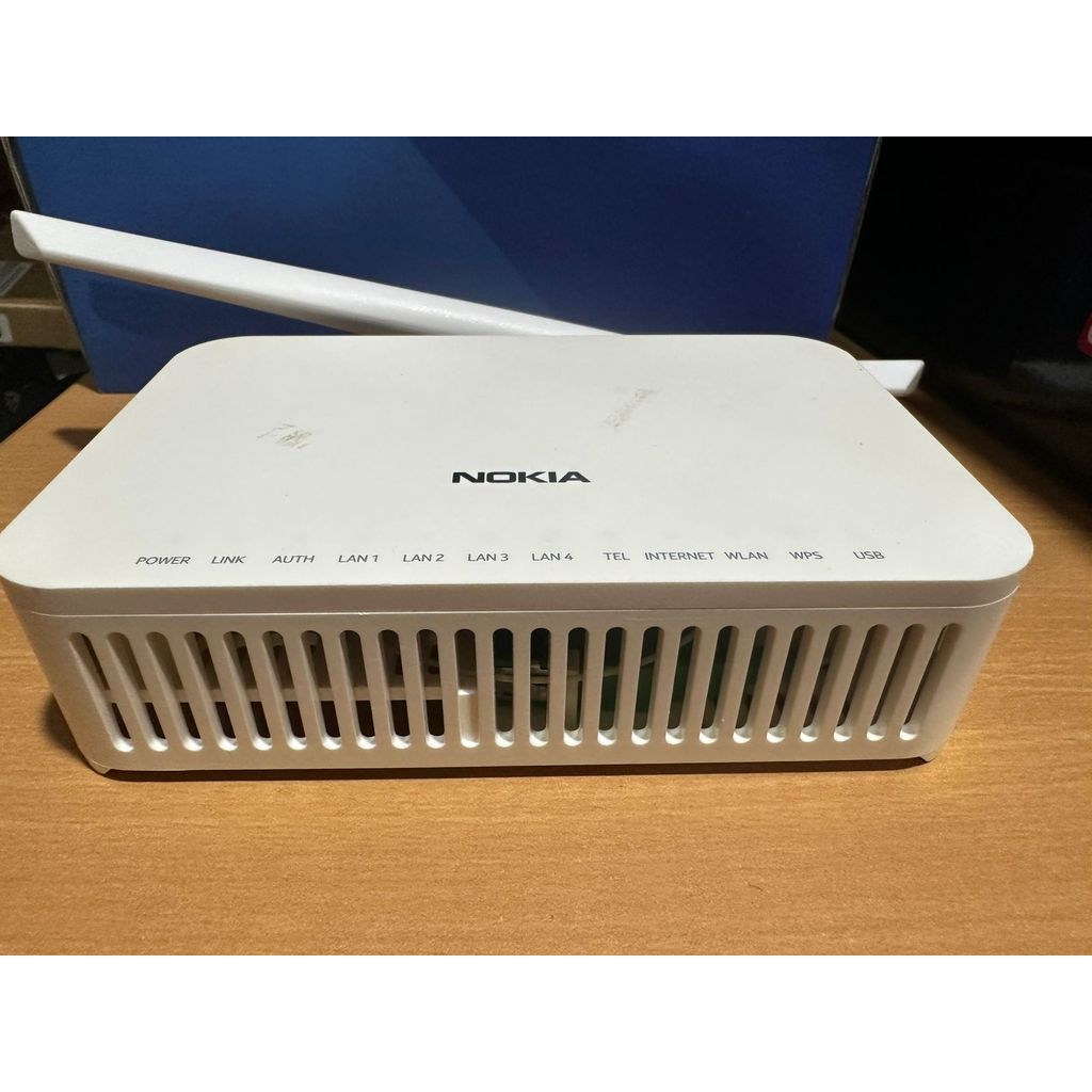 Jual Modem Nokia GPON ONT Kondisi dan Kelengkapan Sesuai Foto | Shopee ...