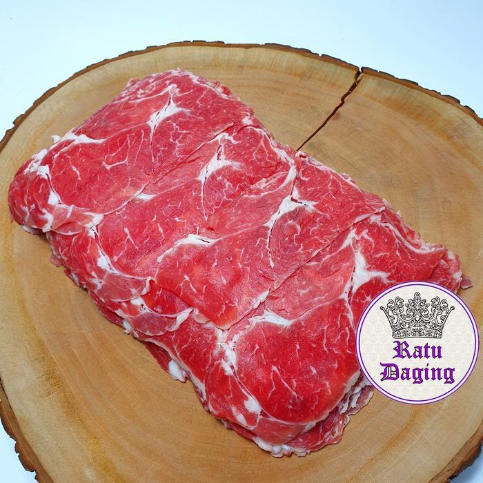 Jual DAGING SAPI AUSTRALIA SLICE TIPIS / SUKIYAKI / TERIYAKI - 1 Pack ...
