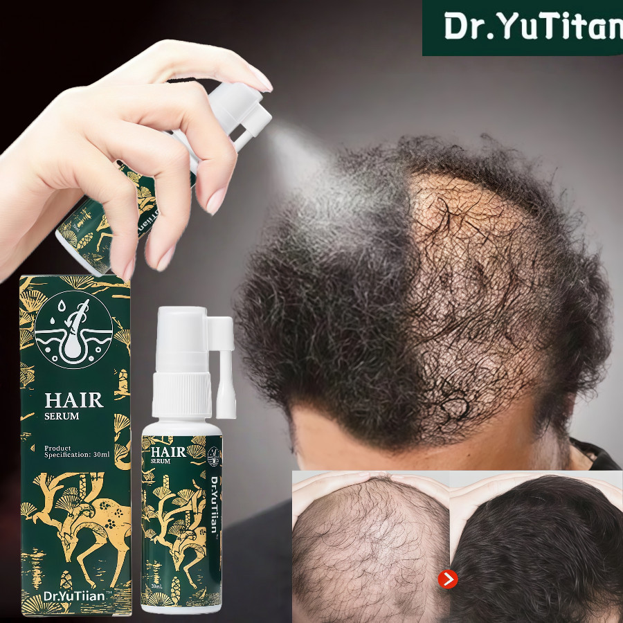 Jual Dr.YuTitan Hair Serum Penumbuh Rambut Botak Minyak Rambut Obat ...
