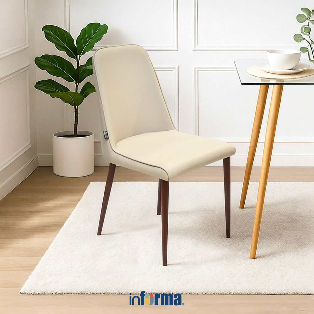 Jual Informa Harvie Kursi Makan - Krem Dining Chair Tempat Duduk Ruang ...