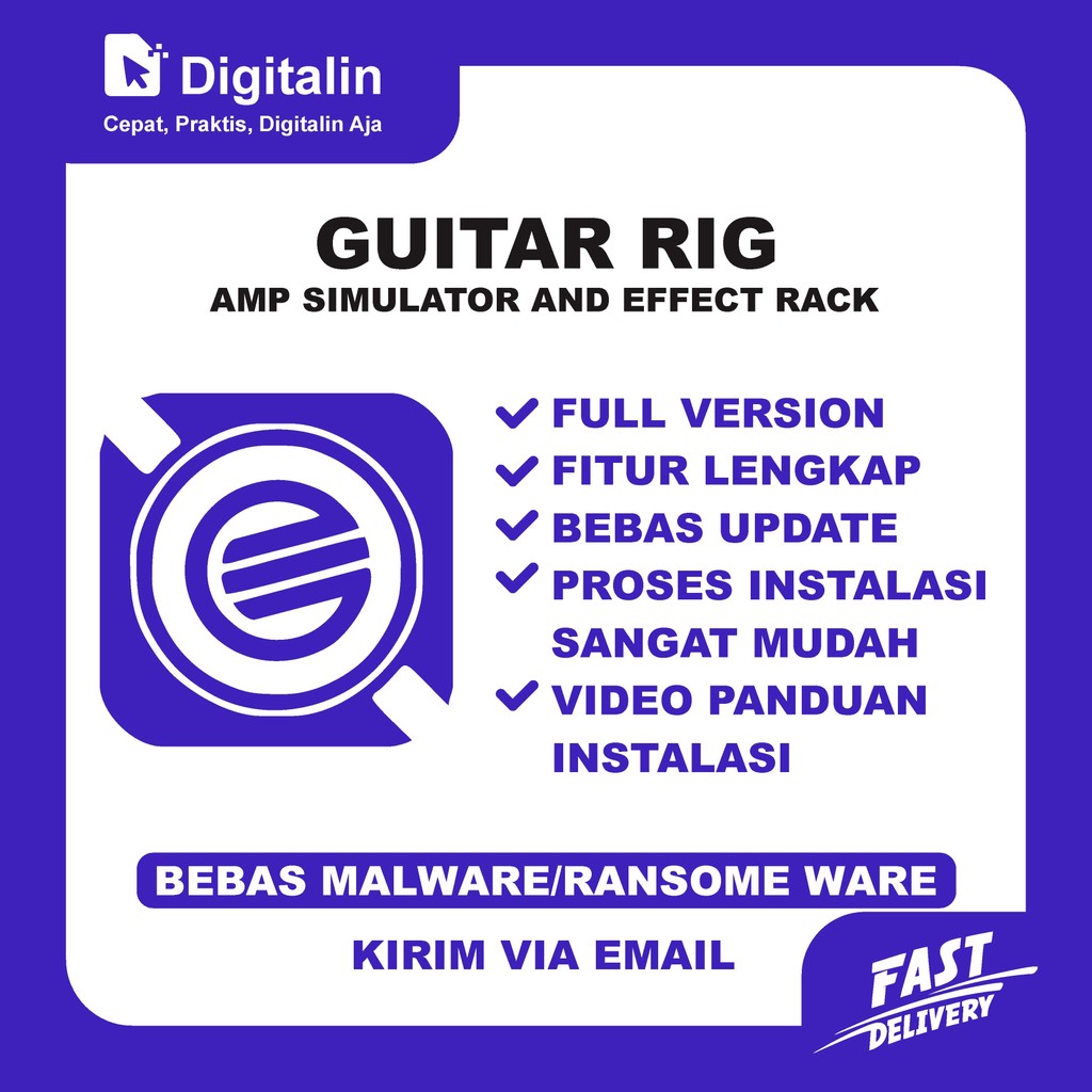 Jual Native Instruments Guitar Rig 7 Pro Full Version Original Lifetime ...