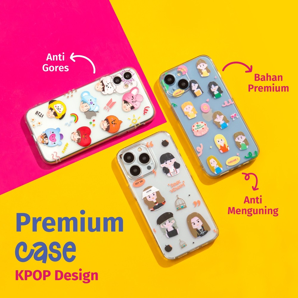 Jual Paddy Premium Case Design KPOP - Casing Custom Semua Tipe HP Bebas ...