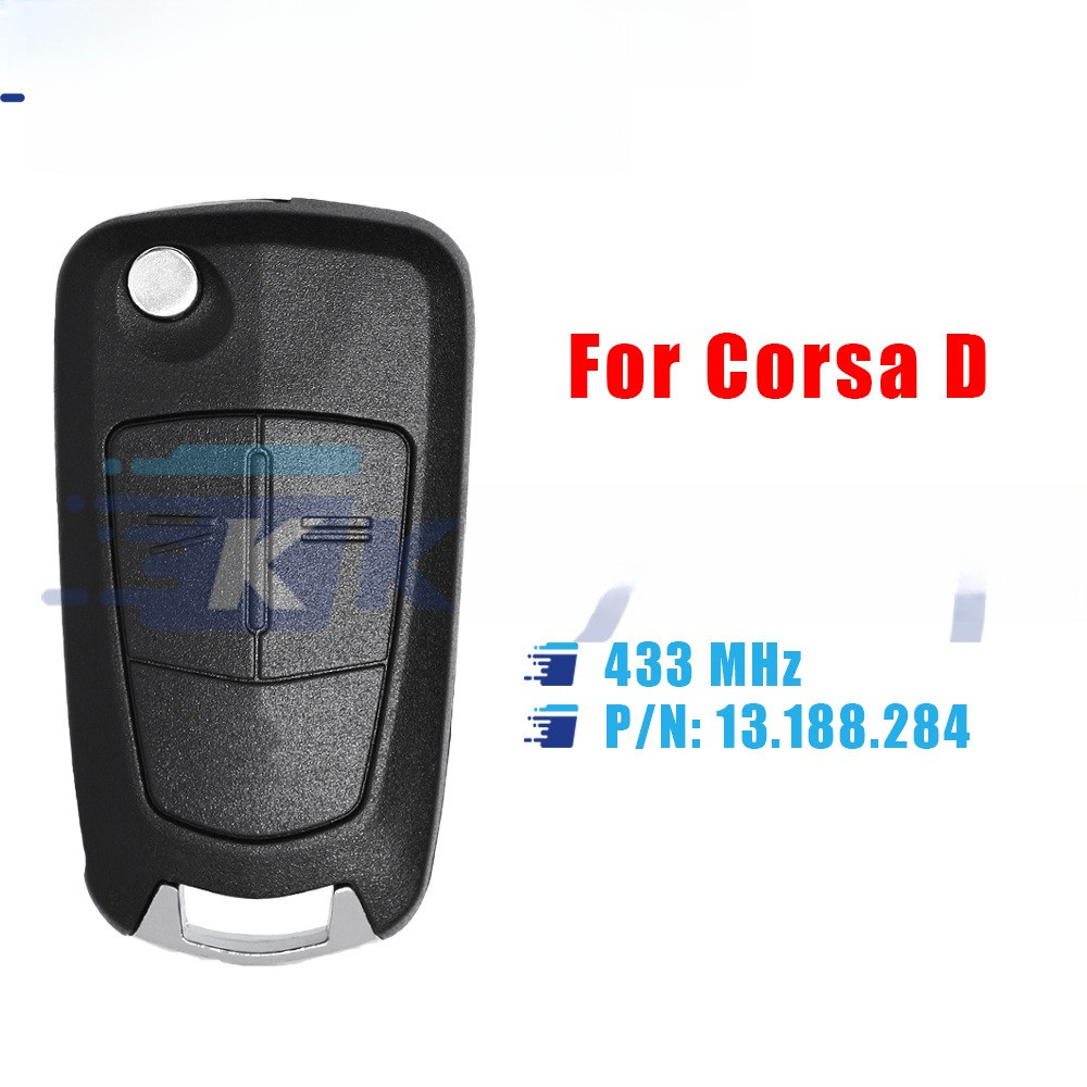 Jual KeyChip Pro For Opel Zafira B Corsa D Astra H 20042014 2 Buttons ...