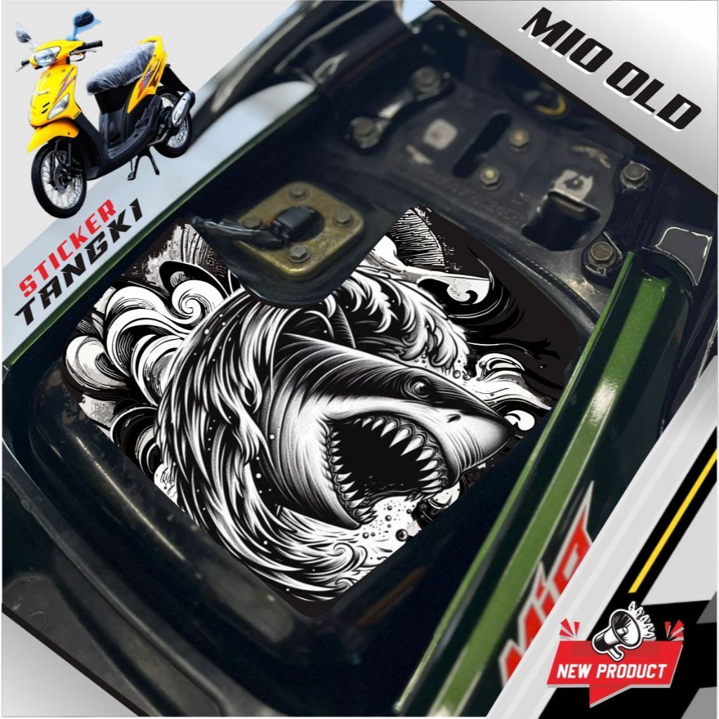 Jual STICKER VARIASI TANGKI ALL MIO OLD / VARIASI STICKER VINIL ...