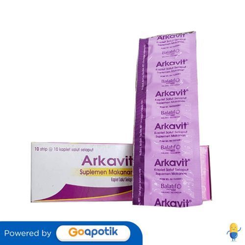 Jual Arkavit Box Isi 100 Kaplet | Shopee Indonesia