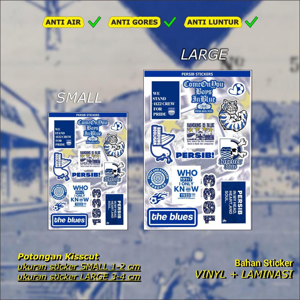 Jual Stiker PERSIB BANDUNG FANS Vinyl Premium – Sticker HP, Laptop ...