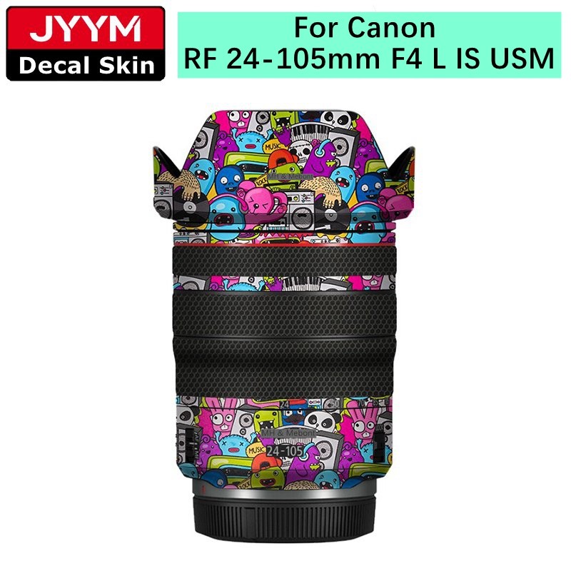 Jual Customized Sticker For Canon RF 24-105mm F4 L IS USM Lens Decal ...