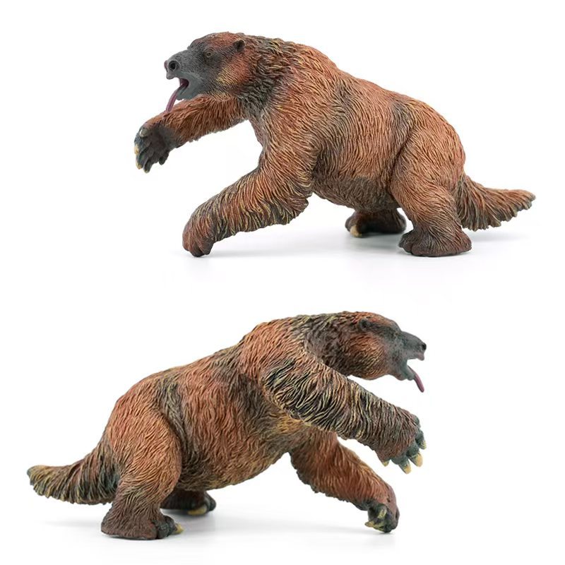 Jual Tng Prehistoric Megatherium Animal Model Toy Ancient Beast Figure ...