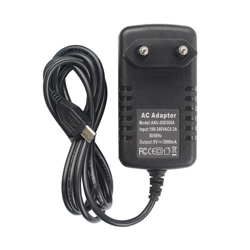 Jual 5V 3A Raspberry Pi 3 Model B+ Power Adapter 5V 3000mA Power ...
