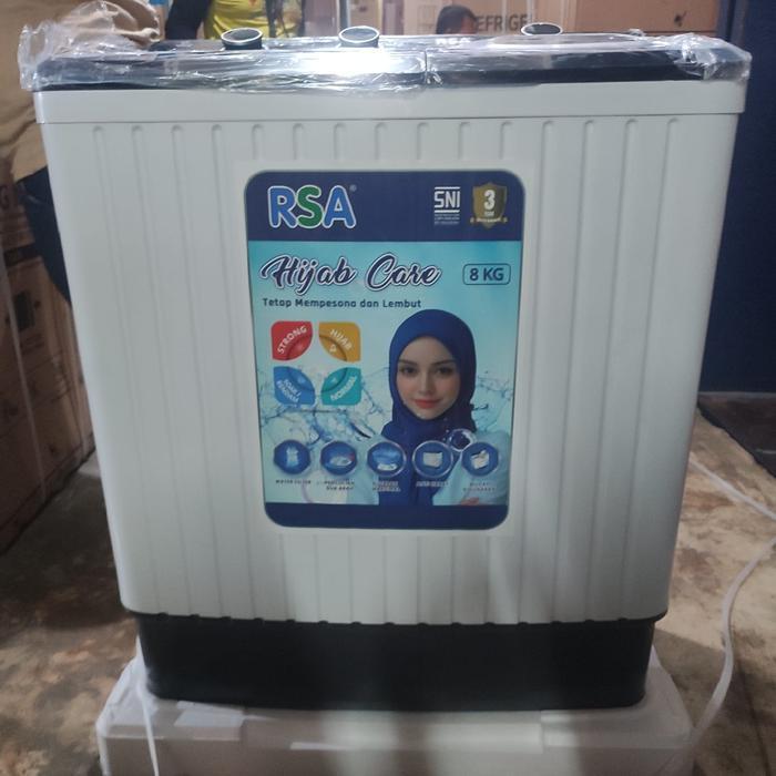 Jual Mesin Cuci 2 Tabung RSA WM-TT 80 Kapasitas 8KG 1300RPM – Washing ...