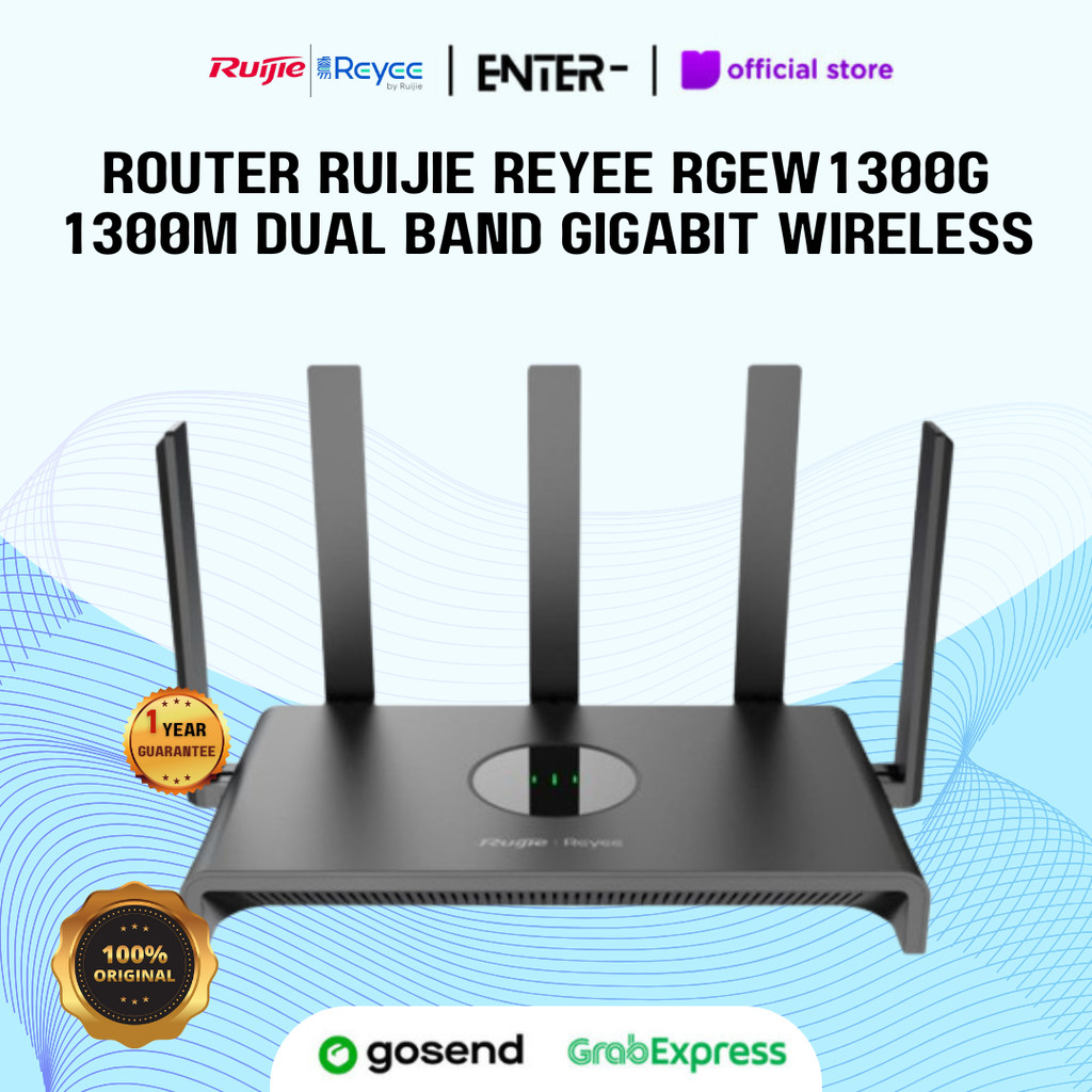 Jual Router Ruijie Reyee RGEW1300G 1300M Dual band Gigabit Wireless ...