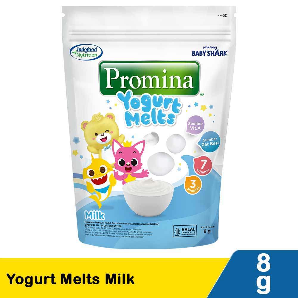 Jual PROMINA YOGURT MELTS MILK 8g | Shopee Indonesia