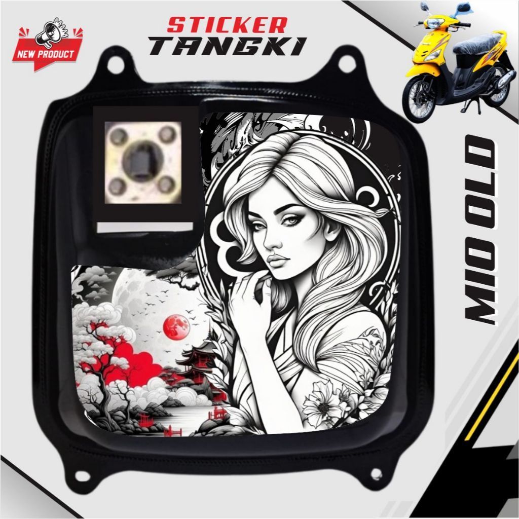 Jual STICKER DECAL STICKER MIO TANGKI UNIVERSAL ALL MIO OLD STICKER ...