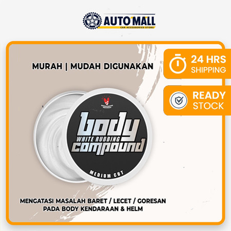 Jual Body Compound Scratch Remover Penghilang Lecet Baret Goresan Mobil ...