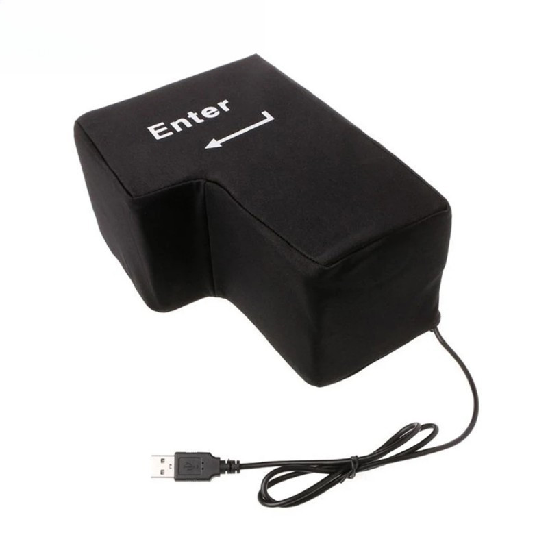 Jual AntiStress Computer Huge Enter Key Big USB Keyboard Vent Button ...